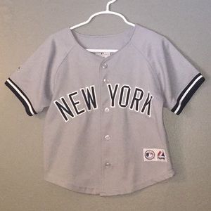 Children’s New York Jersey, Size 4 or 6, grey